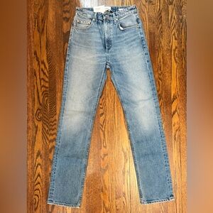 Citizens Of Humanity Light Blue Straight Leg Jeans